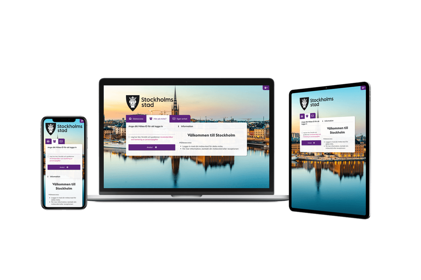 Stockholms Stad captive portal